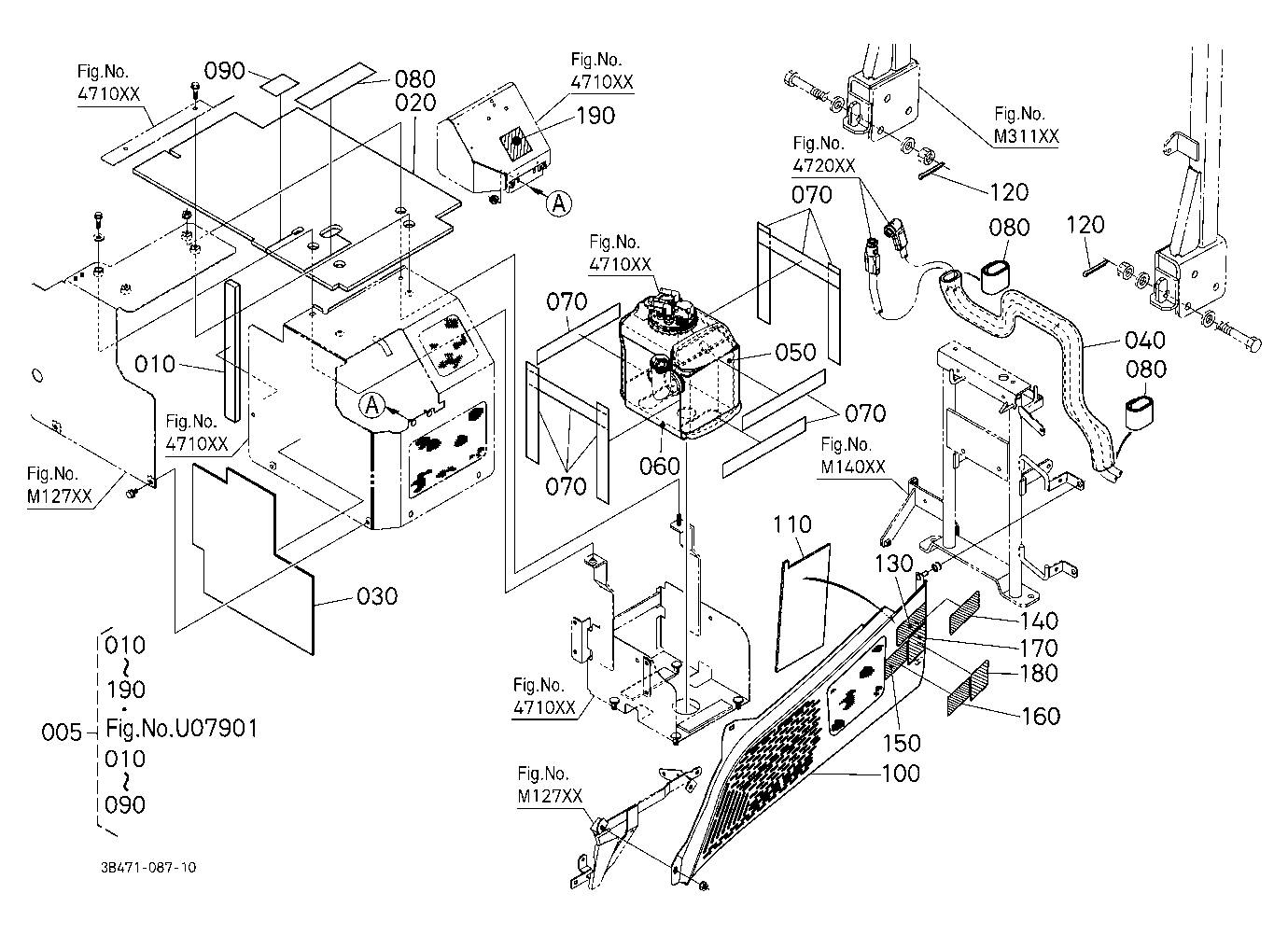 Diesel Exhaust Fluid Tank Cover Kit (Insulation) [