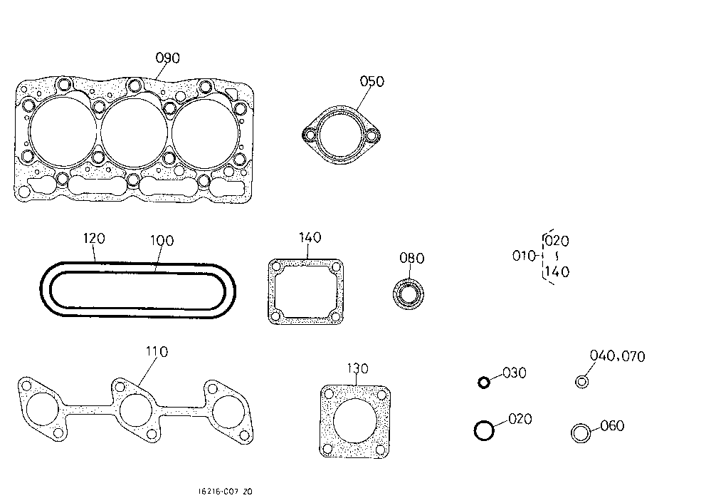 Upper Gasket Kit