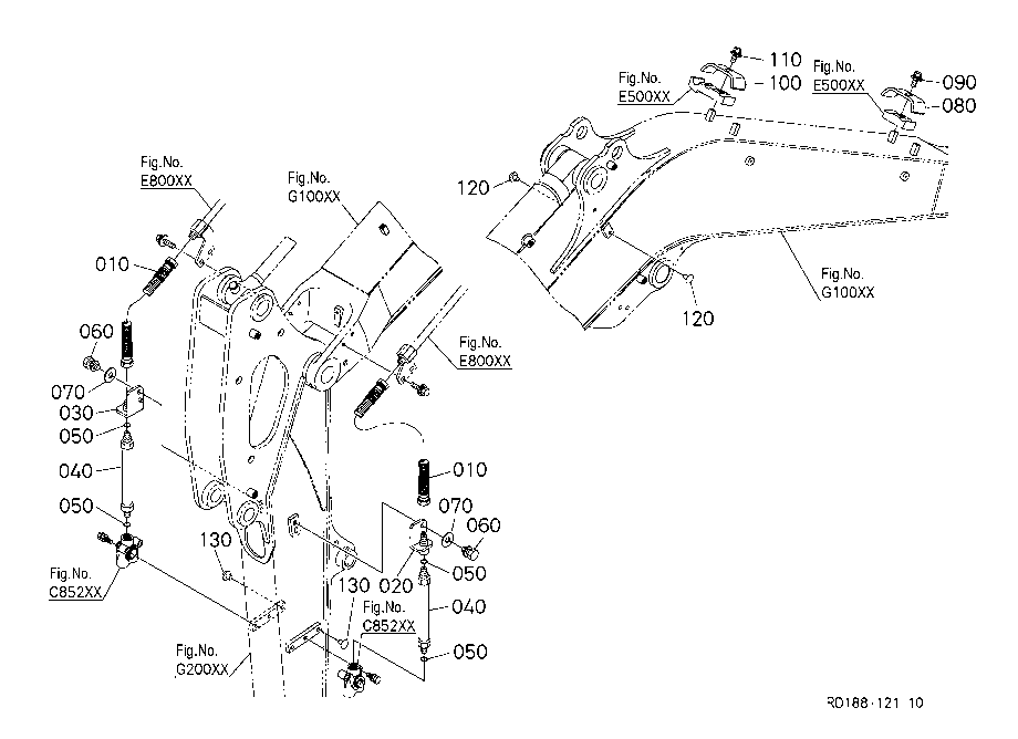 Oil Piping (Aux1/Joint)