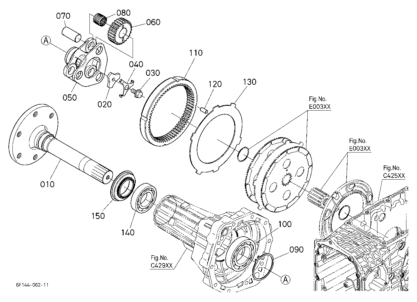 Rear Axle (Right)