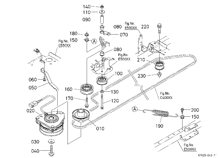 Pto Clutch Control Lever/Wire