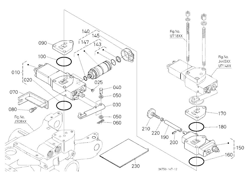 Auxiliary Control Valve Kit (Scd/Fc) (W/G No.M9587