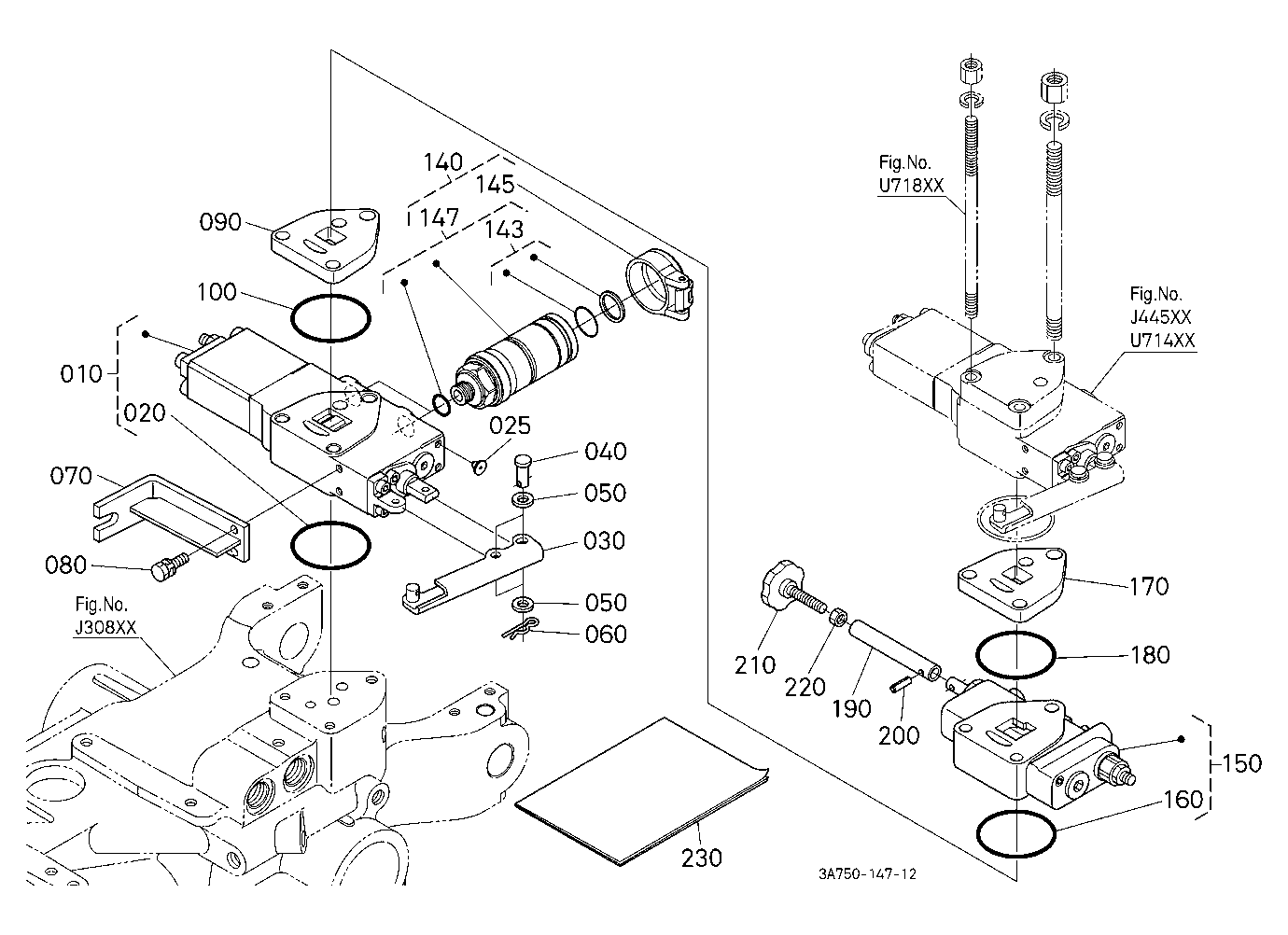 Auxiliary Control Valve Kit (Scd/Fc) (W/G No.M9587