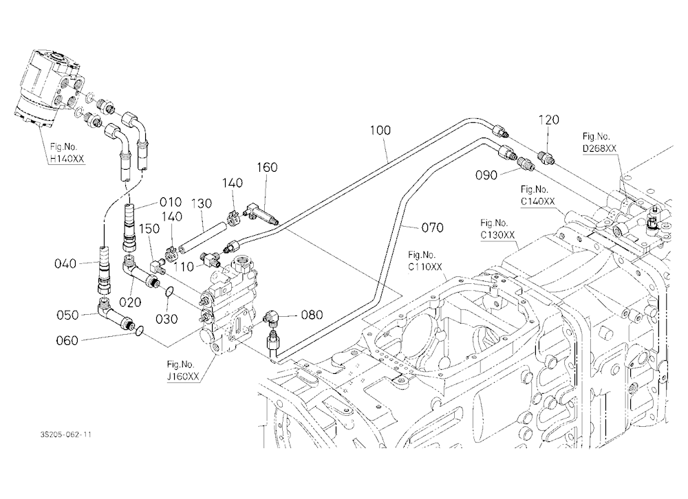 Hydraulic Oil Line (Steering/Pto)