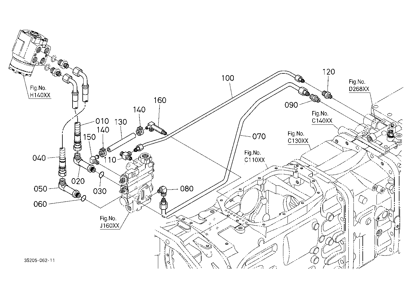 Hydraulic Oil Line (Steering/Pto)