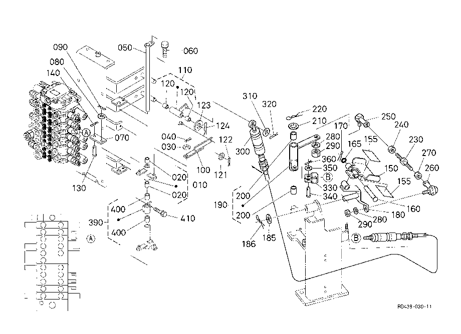 Control Pedal (Swivel/Swing Change 1)