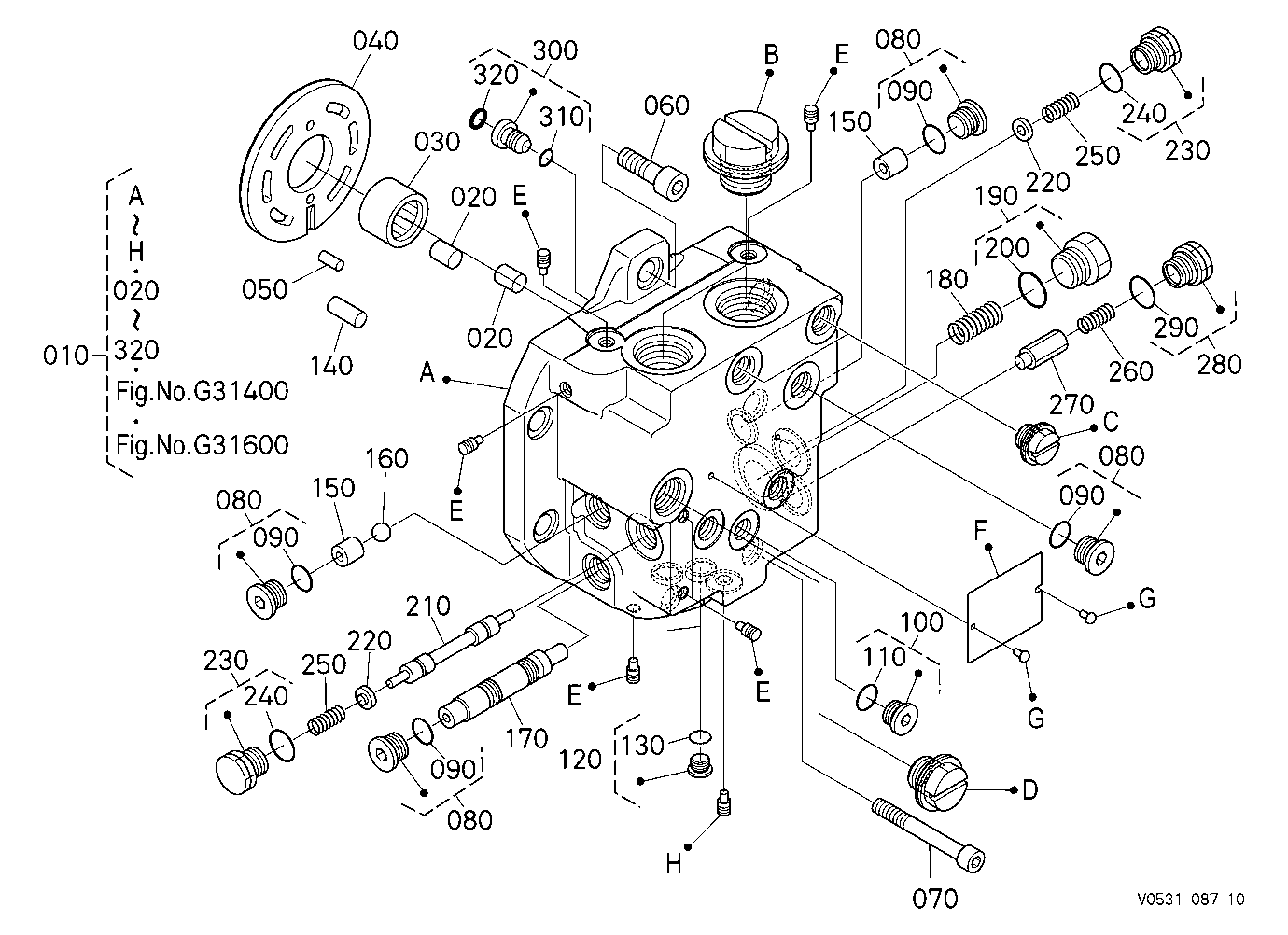Hst Motor (Cylinder) [Component Parts]