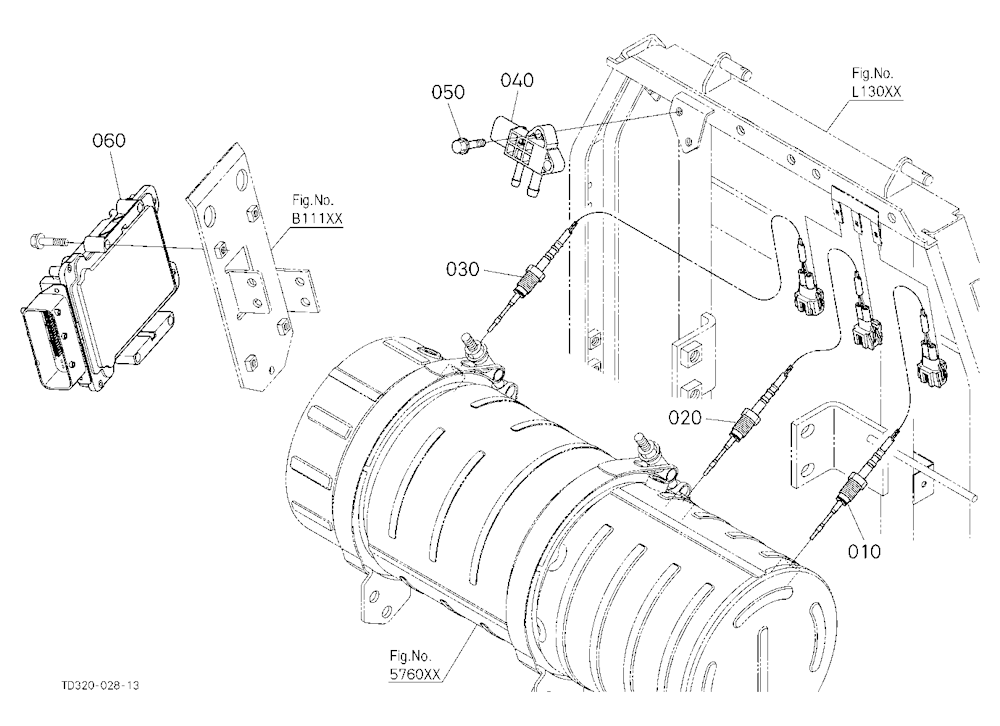 Sensor/Ecu (Muffler)