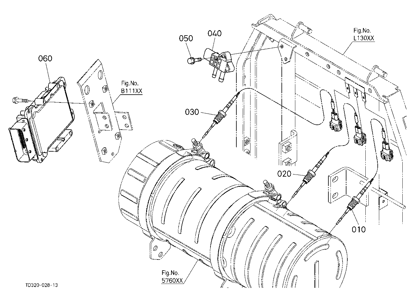 Sensor/Ecu (Muffler)