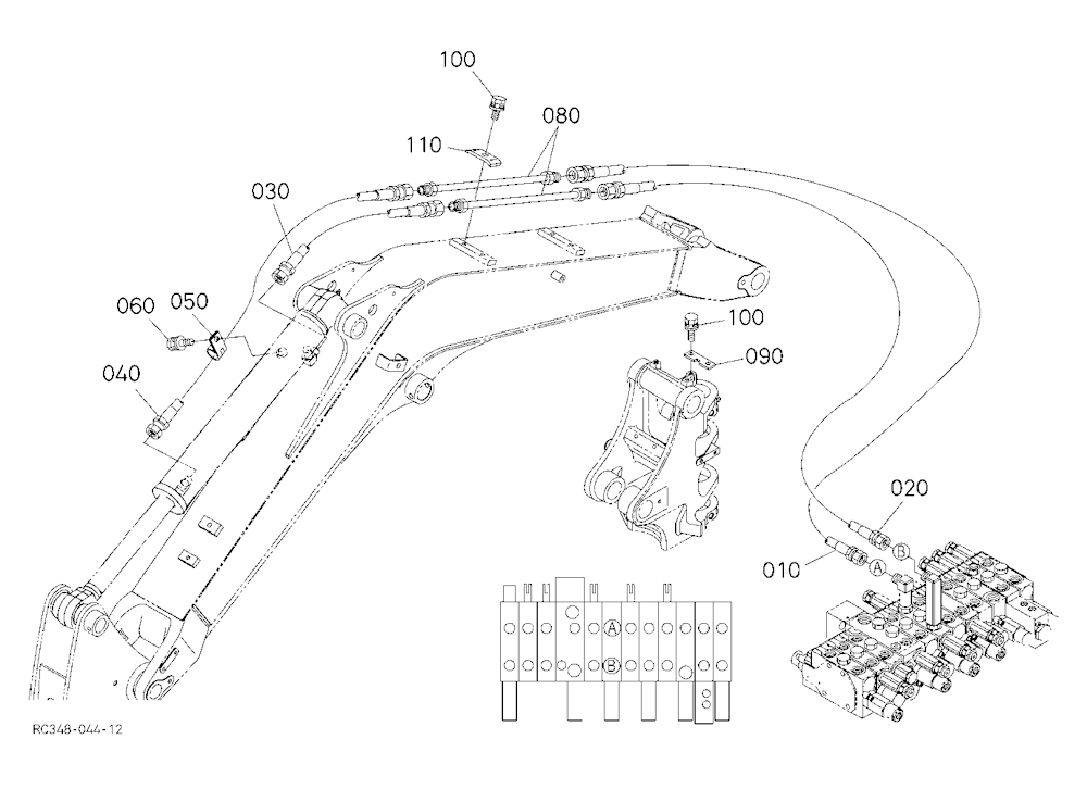 Oil Piping(Arm)