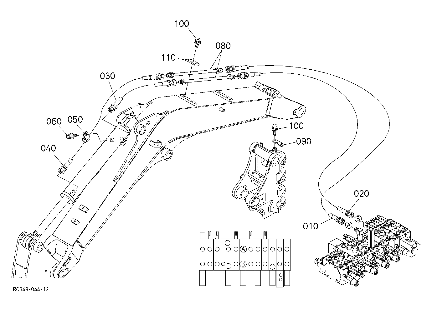 Oil Piping(Arm)