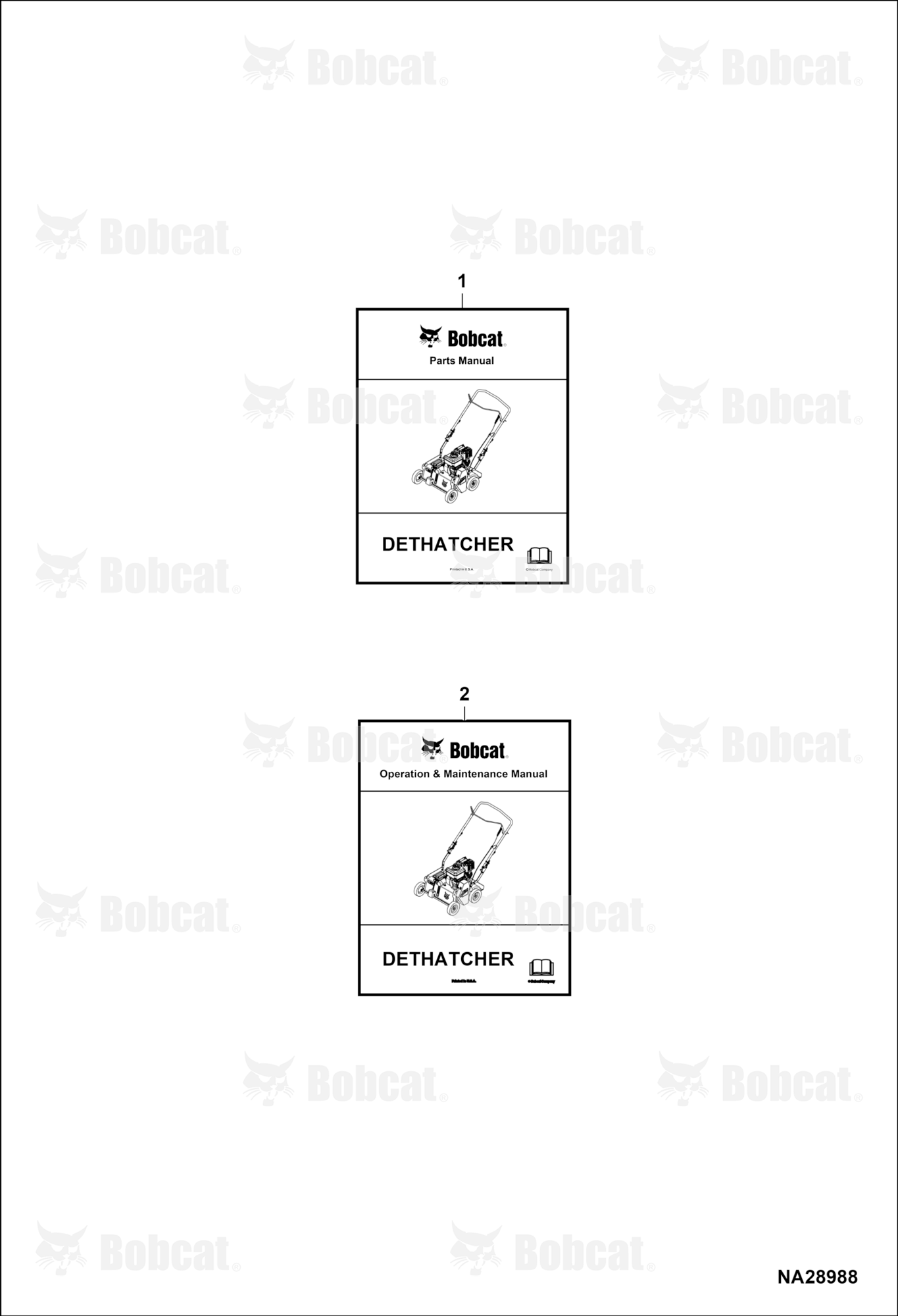 Maintenance Items (Literature)