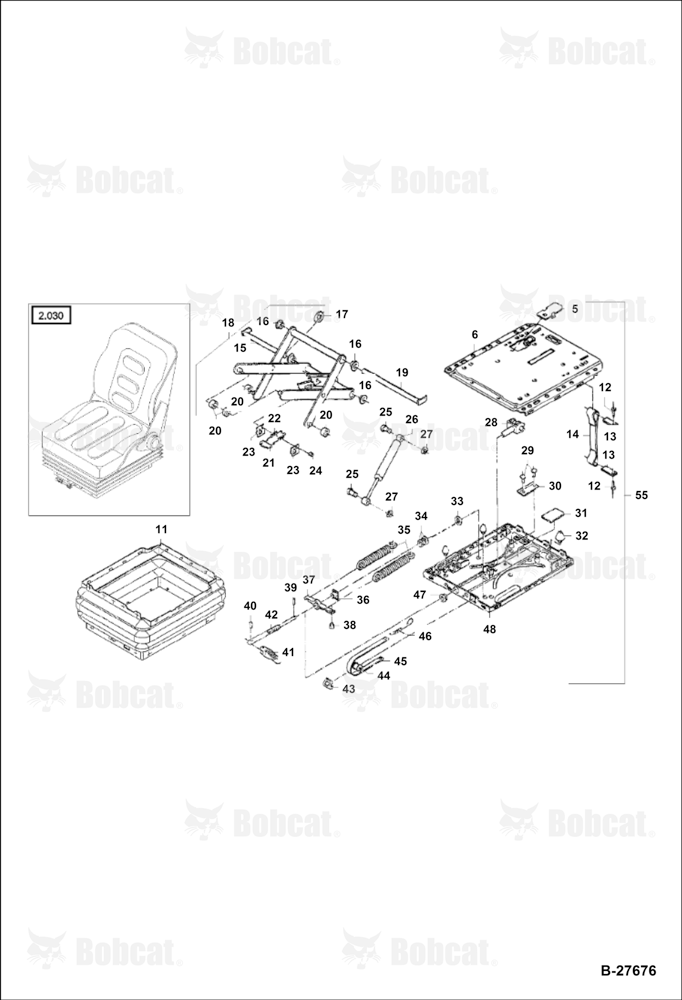 Operator Seat - Suspension