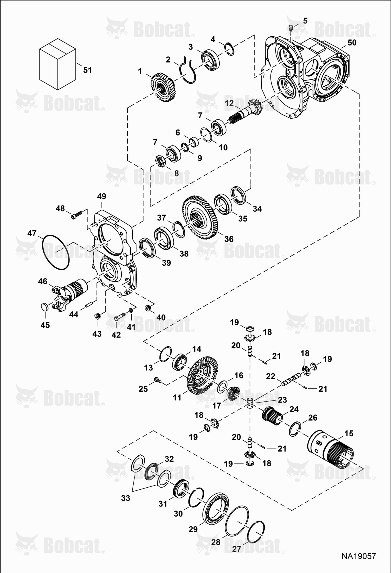 Front Axle (Differential)
