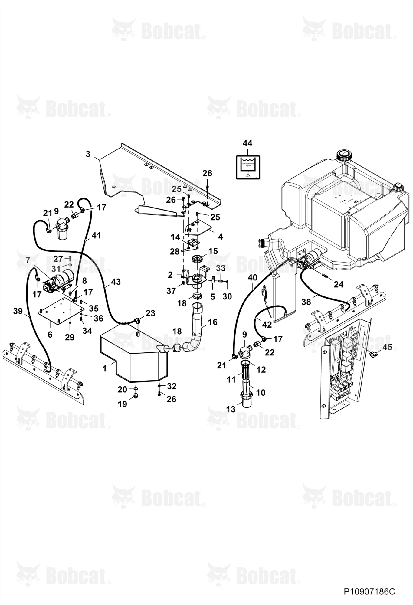 Pressure Spray System Tire