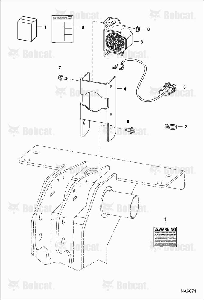 BACK-UP Alarm Kit