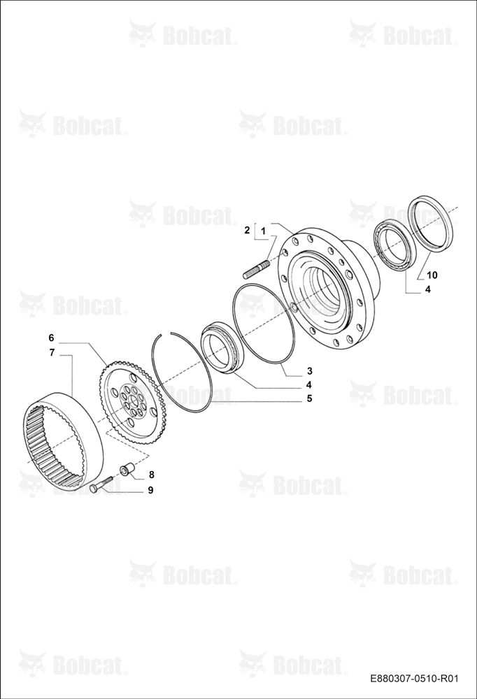 Rear Axle - Wheel Hub