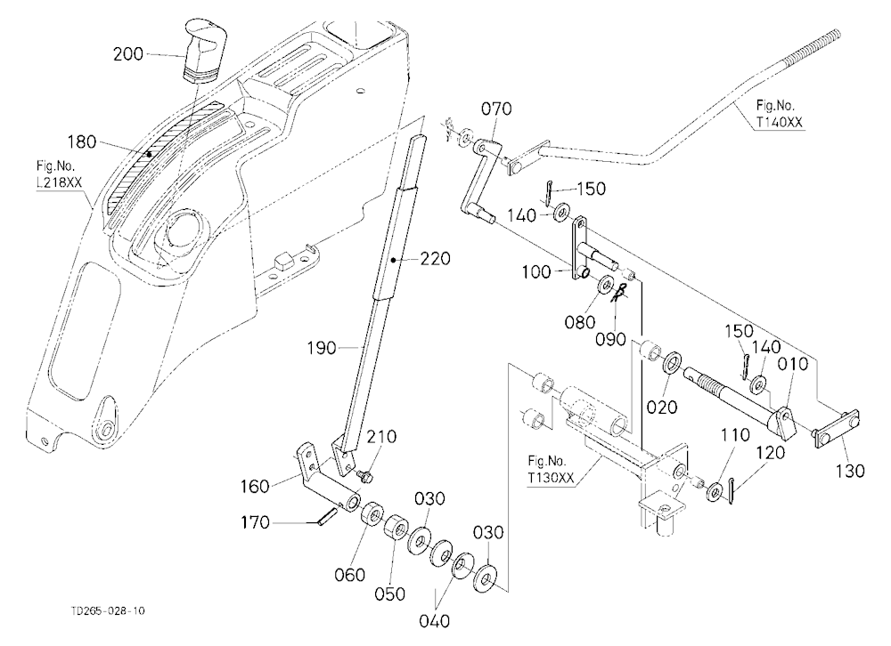 Draft Control Lever (With Draft) (W/G No.L8375) [O