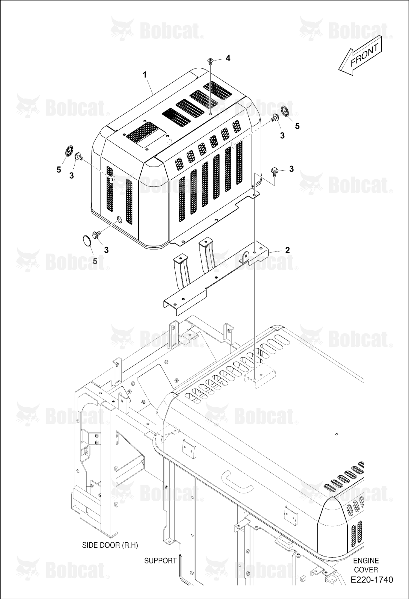 Muffler Cover (Tier 4)