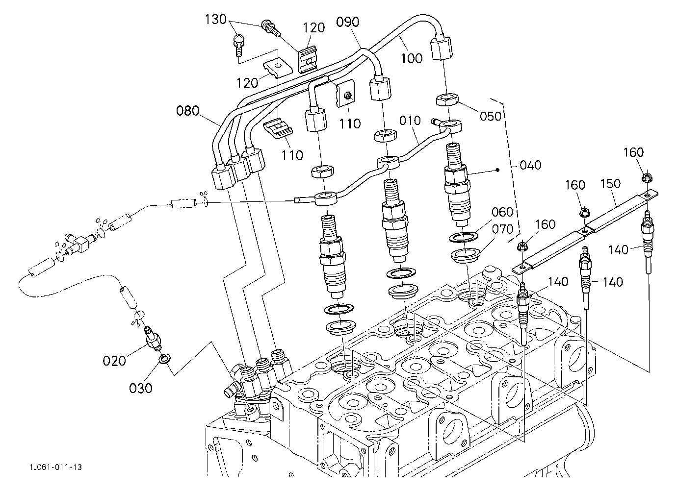 Nozzle Holder And Glow Plug
