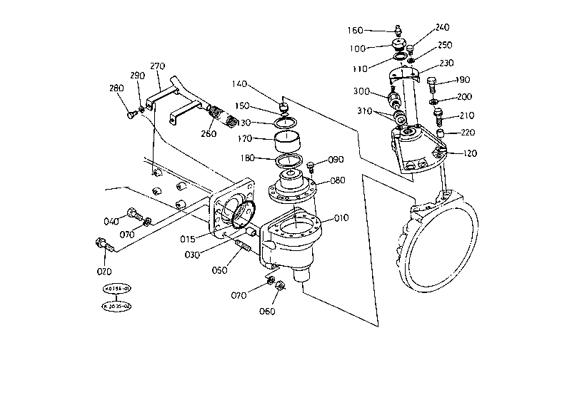 Bevel Gear Case Lh