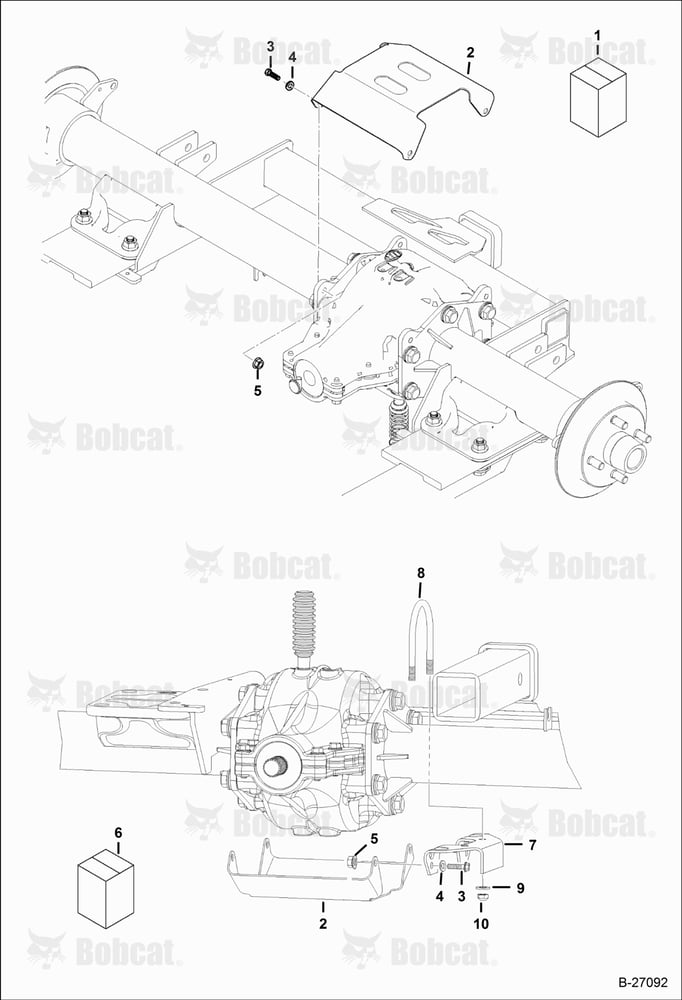 Rear DIFF Rock Guard Kit