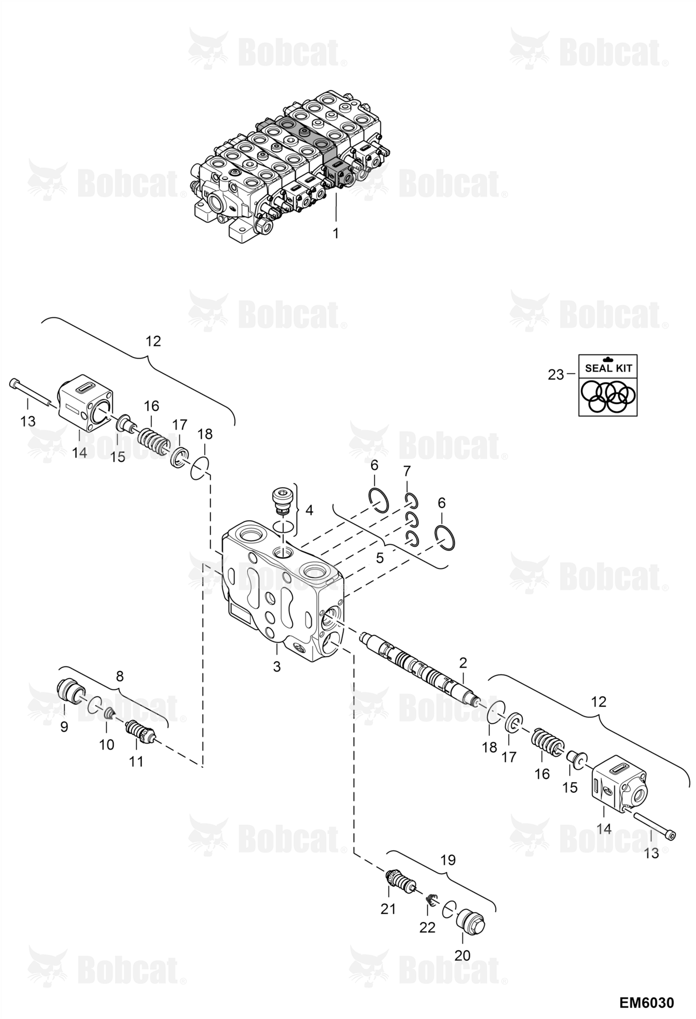 Valve Section (Boom)