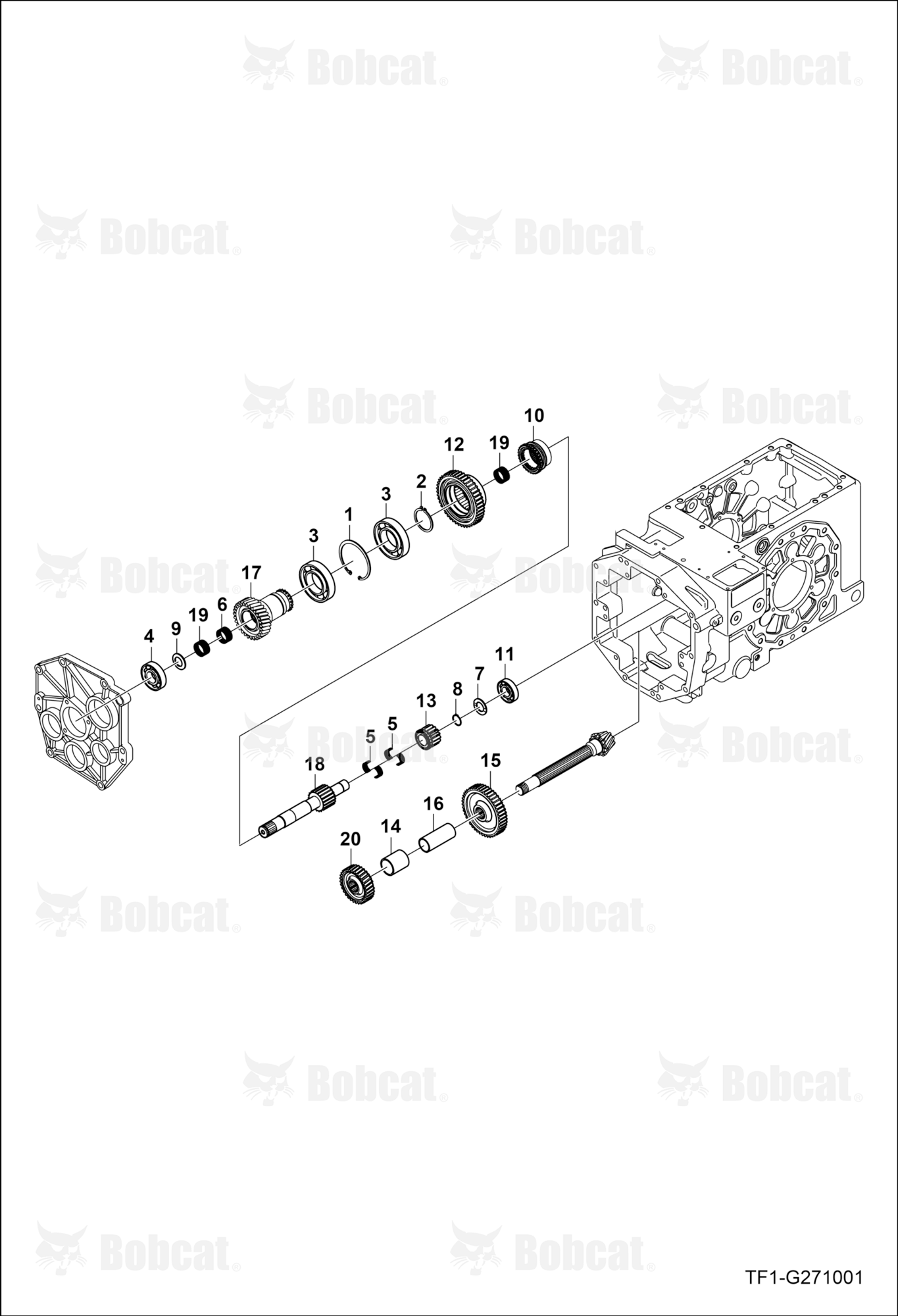 Range Shift Shaft Group