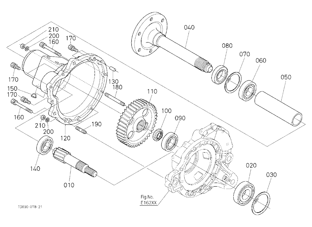 Rear Axle Rh