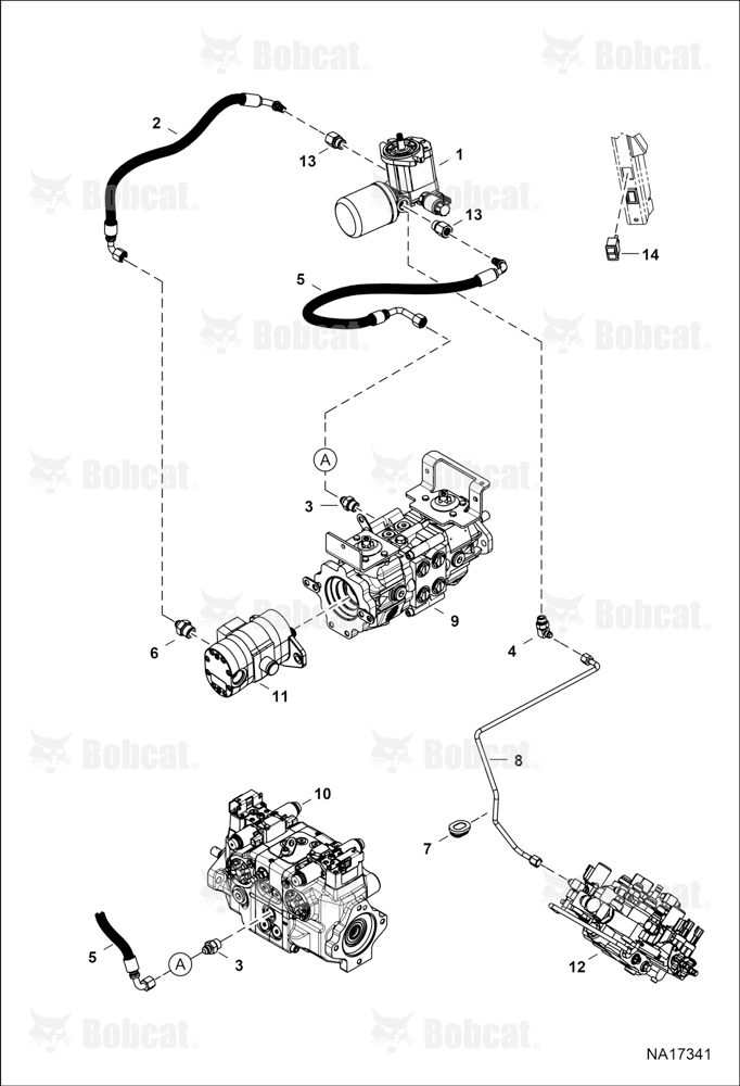 Hydrostatic Circuitry (Cooling Fan)