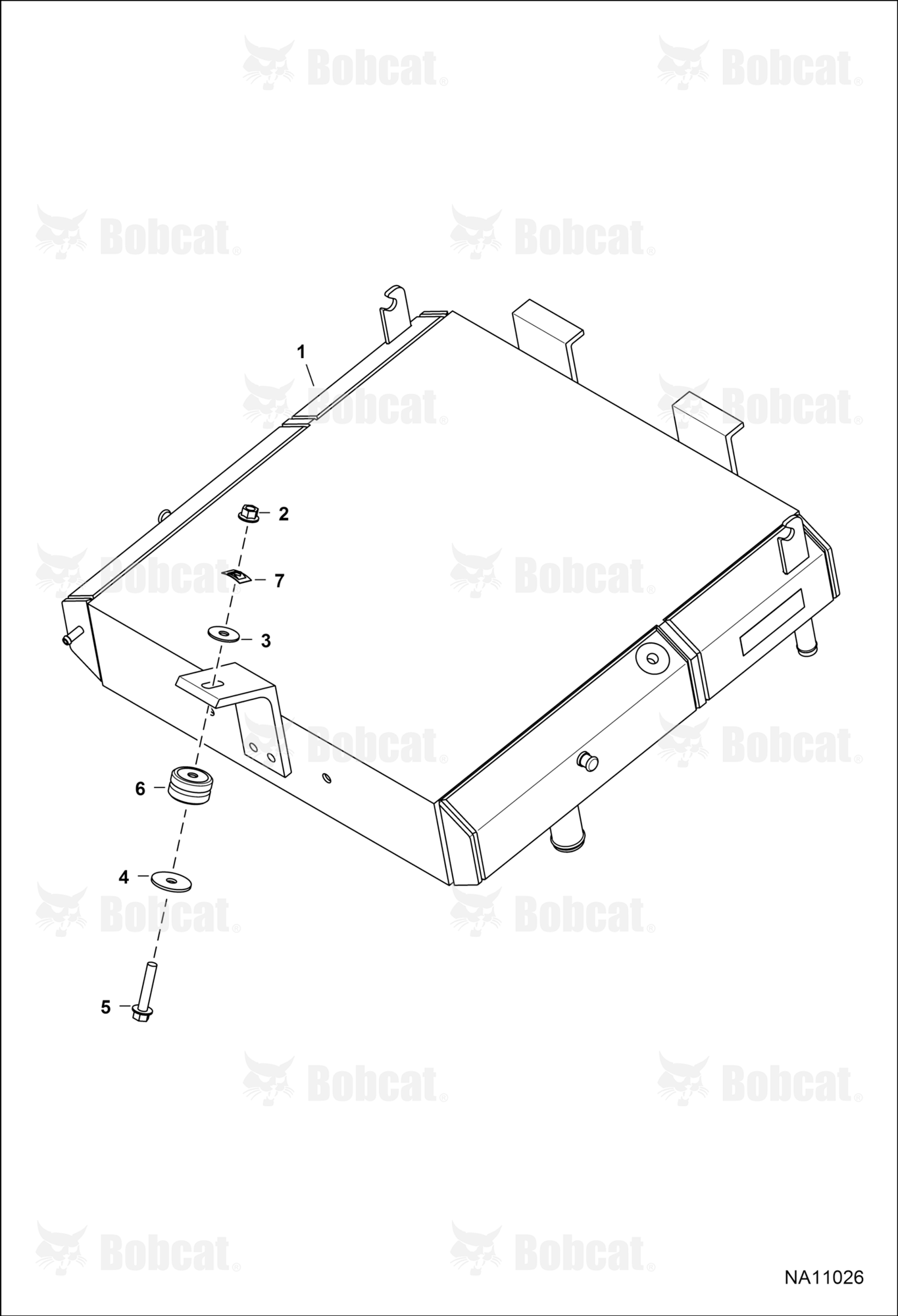 RADIATOR/COOLER Assembly  AZNB11028 & Above