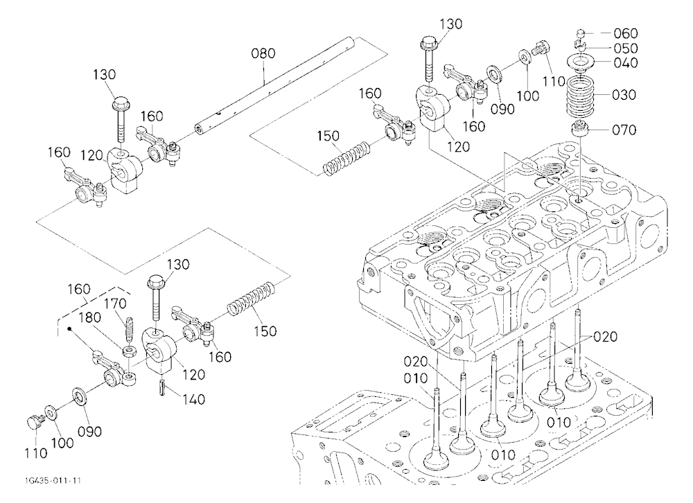 Valve And Rocker Arm