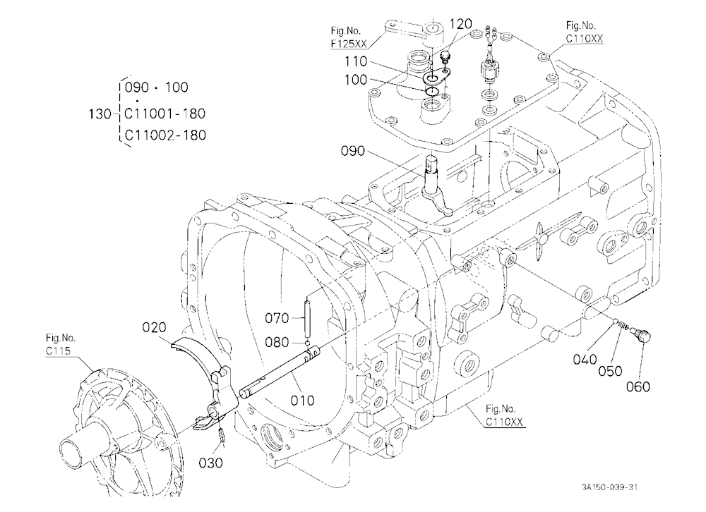 Shuttle Gear Shift Fork