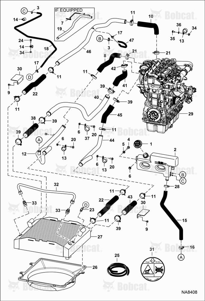 Engine & Attaching Parts (Cooling Group)