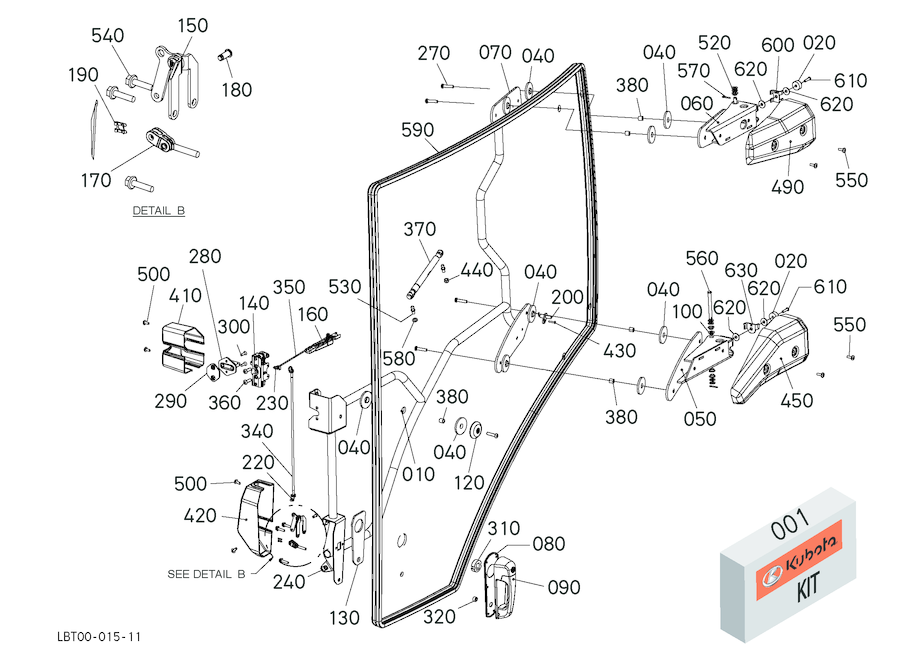 Door Assembly - Lh