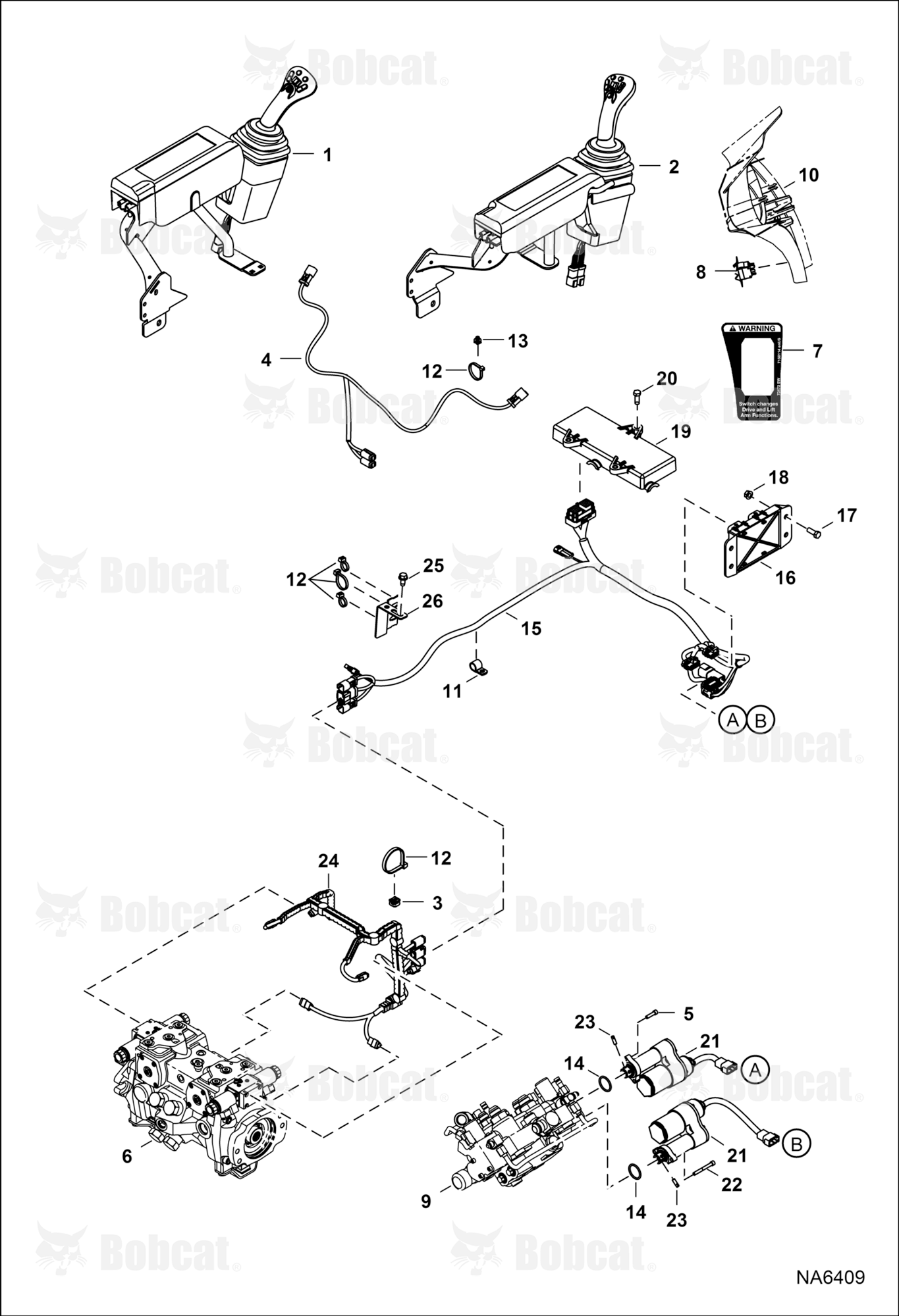 Controls Electrical (Selectable Joystick Controls)