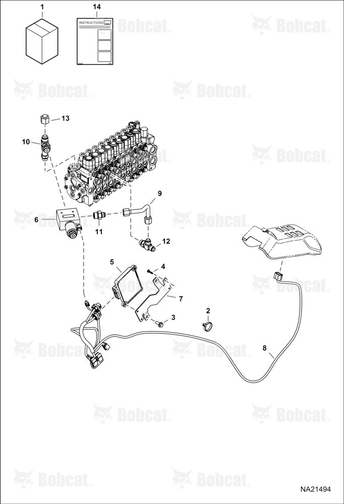 Direct TO Tank Kit (Electrical Valve)(W/Controller)