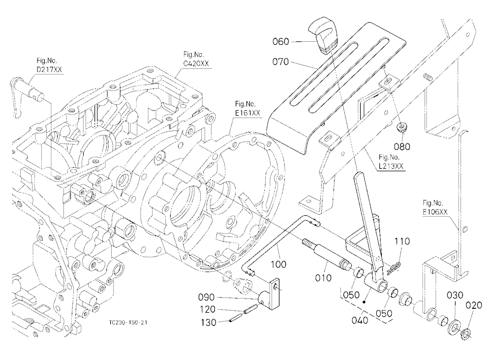 Range Gear Shift Lever