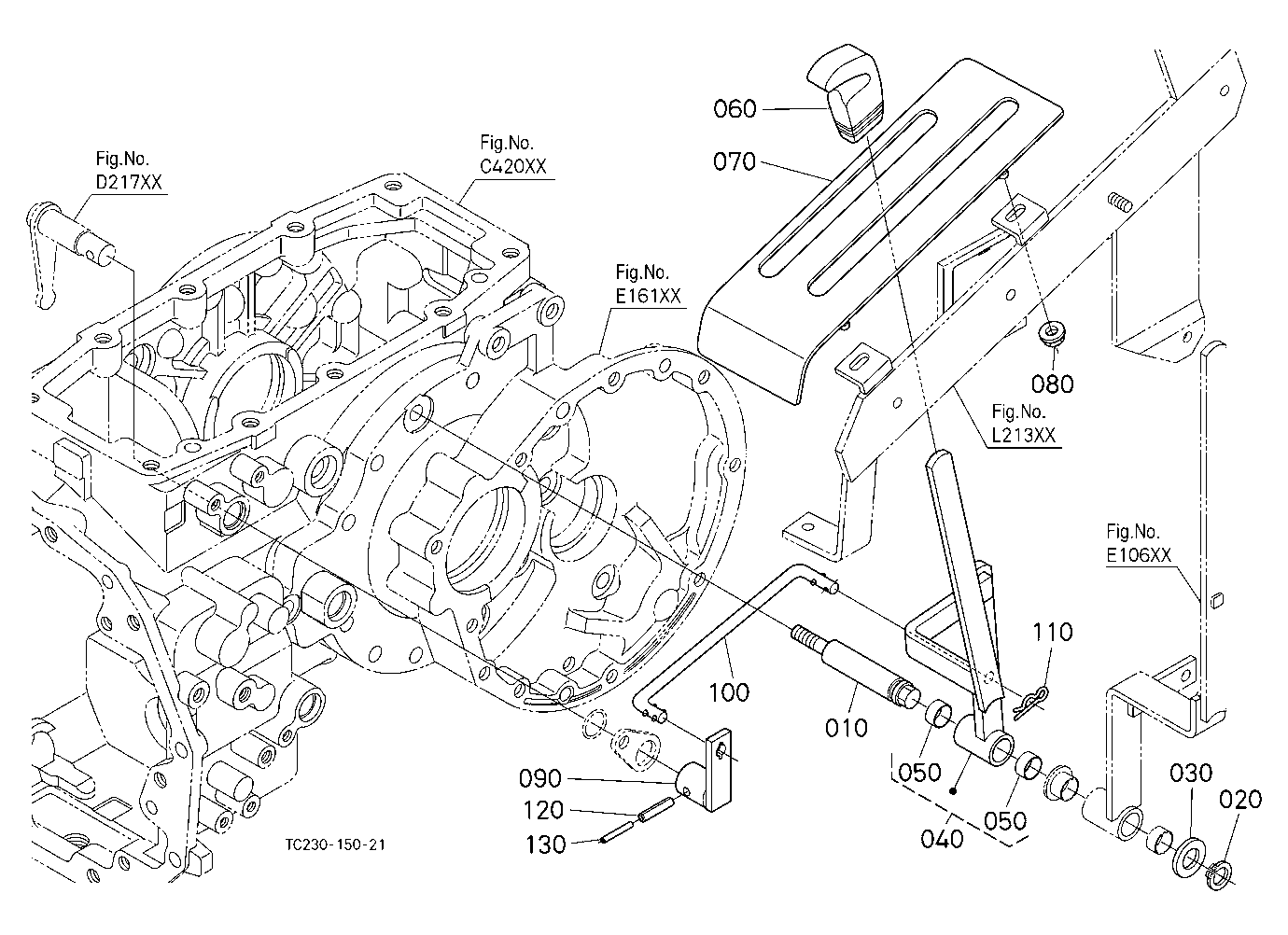Range Gear Shift Lever