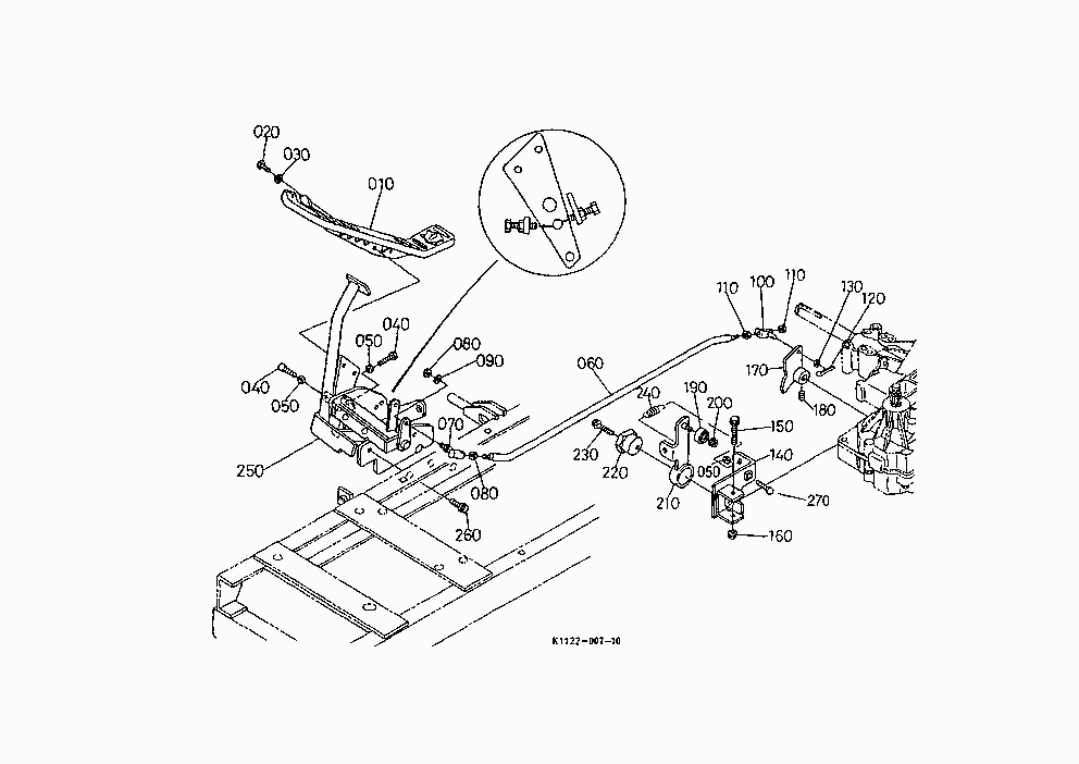 SPEED CHANGE PEDAL