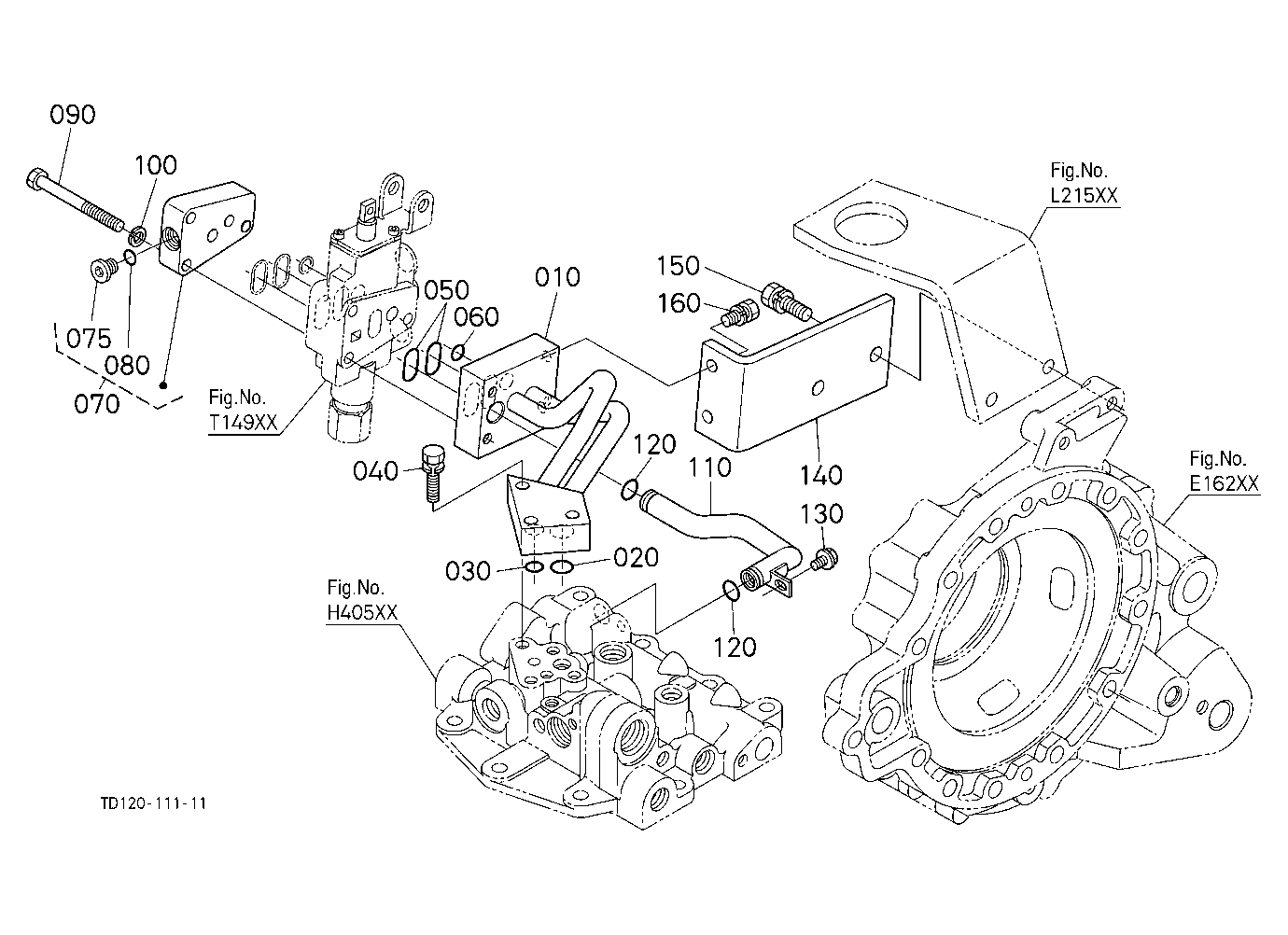 Auxiliary Control Valve Base (W/G No.L8335) [Optio