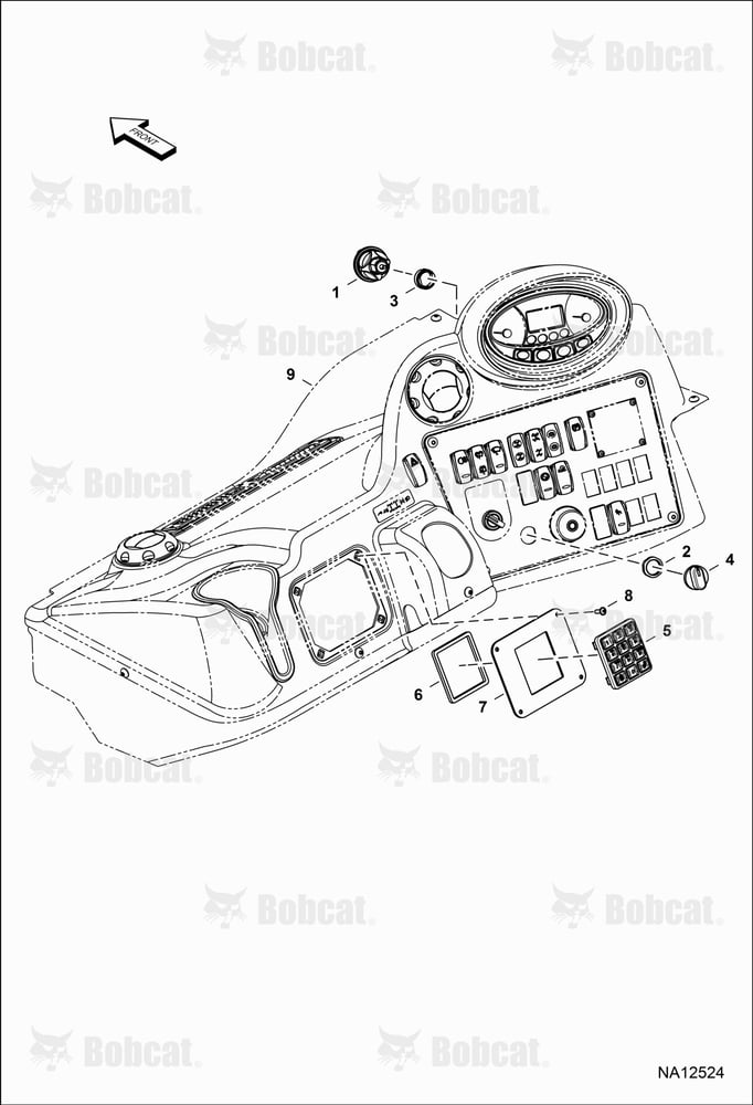 Operator Controls (Keyless Start)