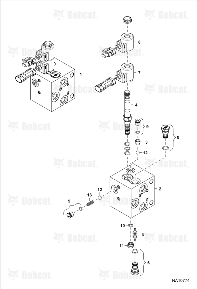X-CHANGE (Hydraulic Manifold) (Bobcat)