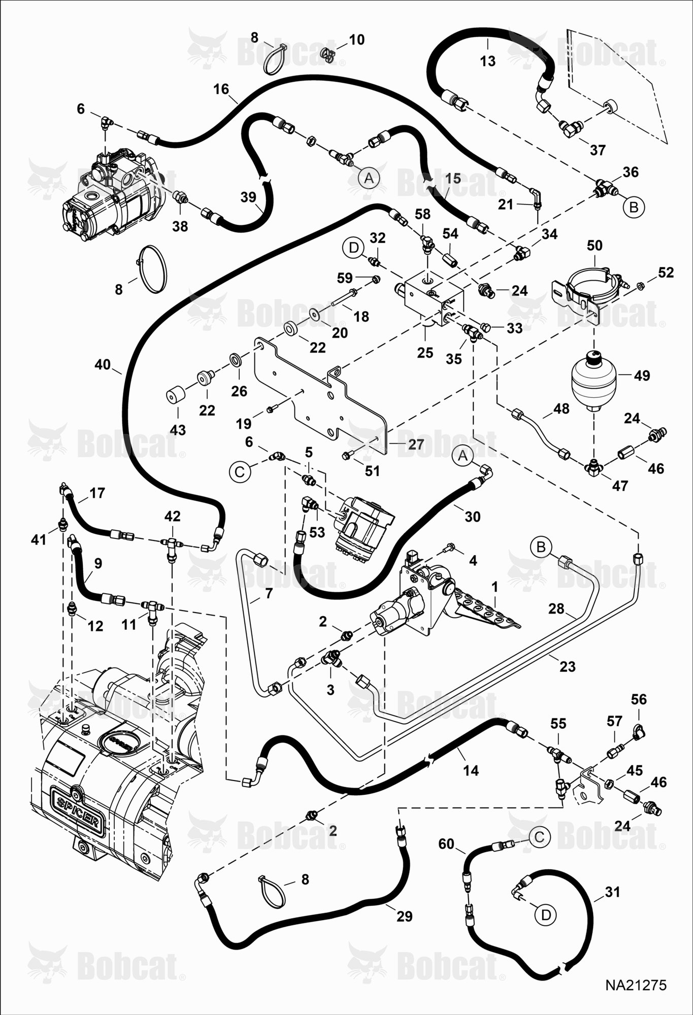 Hydraulic Circuitry (Brake System) (Germany Configuration)