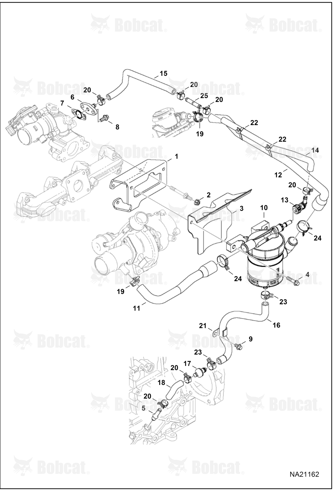 Oil Breather  B69B11001 - B69B21016, B55711001 & Above, B55811001 & Above