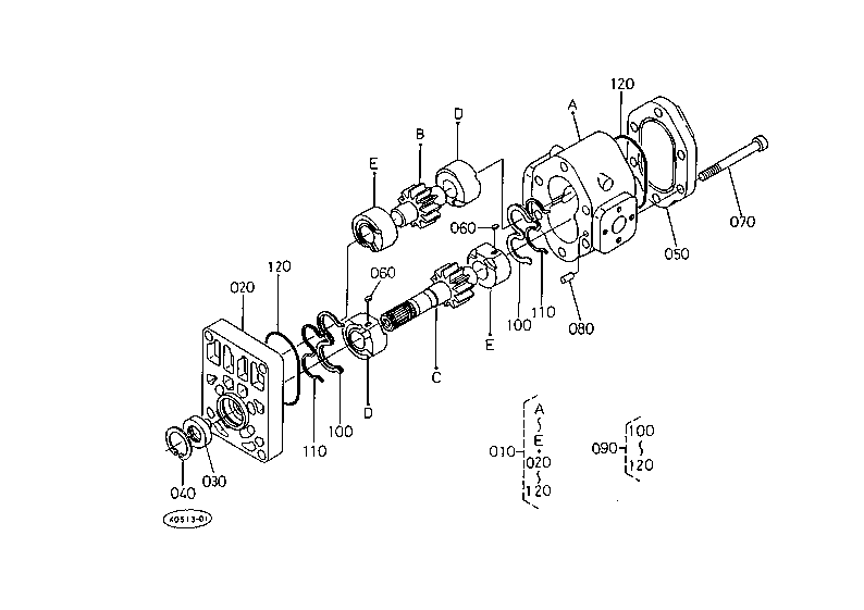 Power Steering Oil Pump [Component Parts]