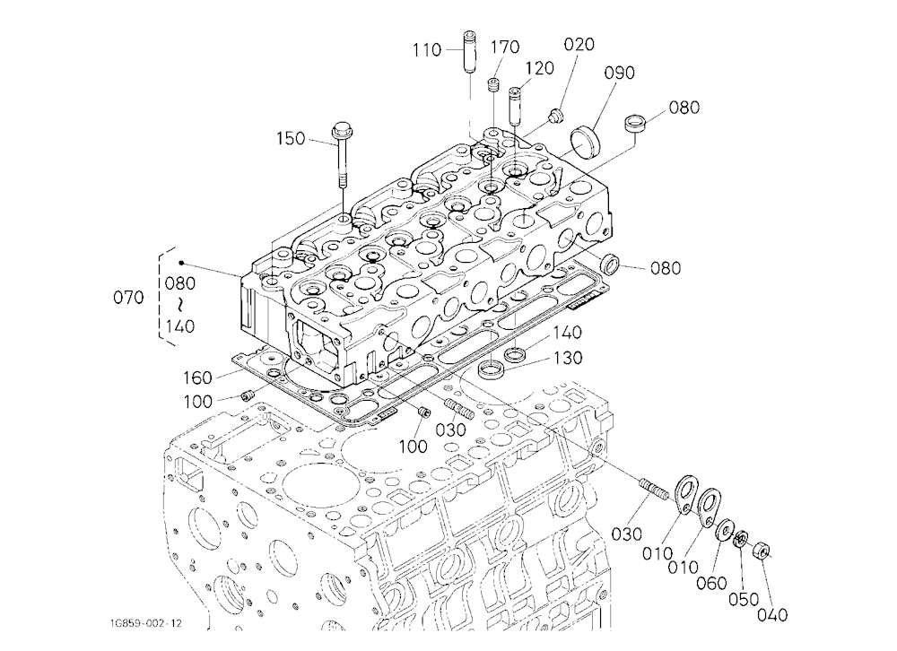 Cylinder Head [V2403-M-Te2-Hst1/Hst2]