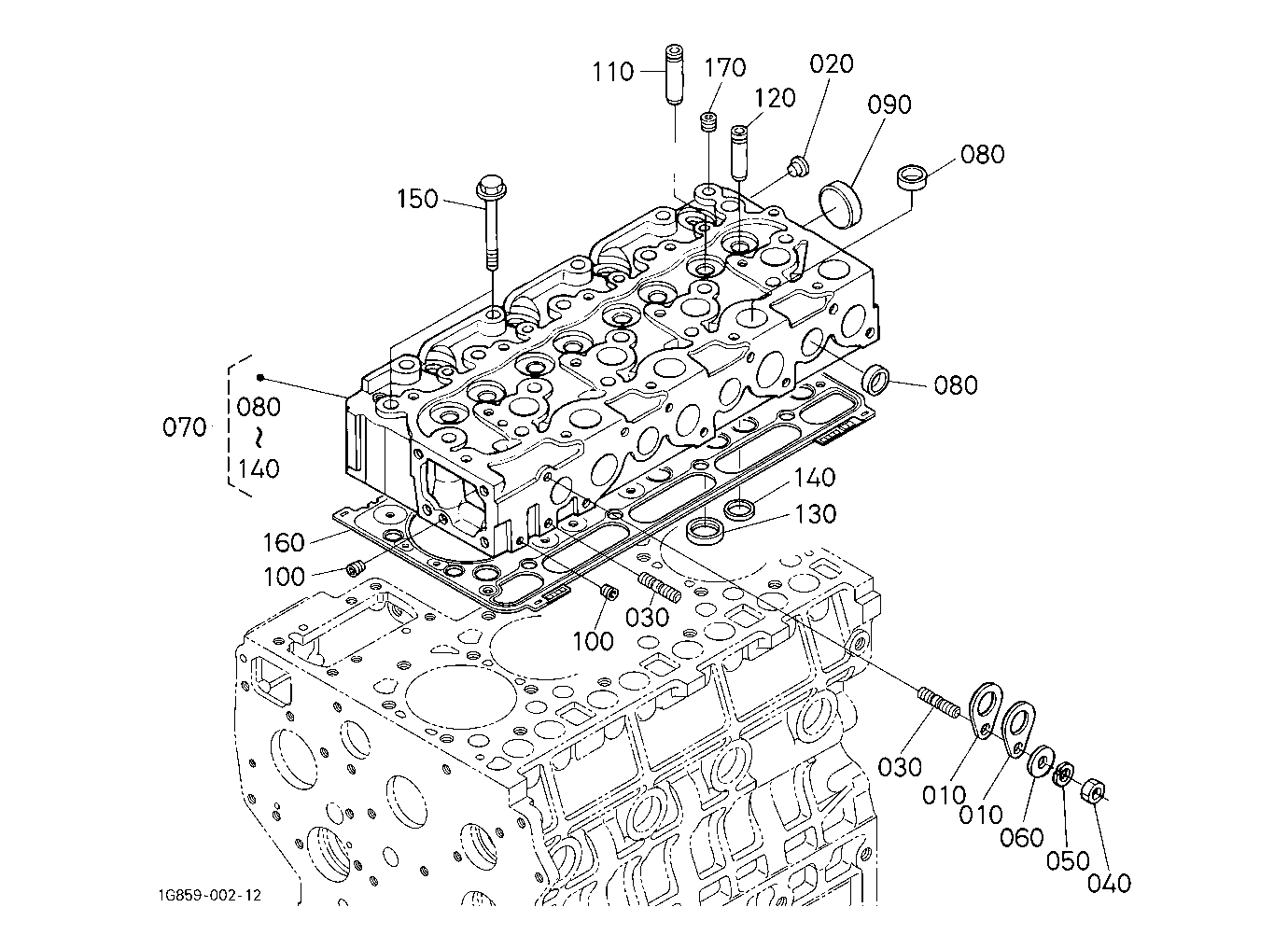 Cylinder Head [V2403-M-Te2-Hst1/Hst2]