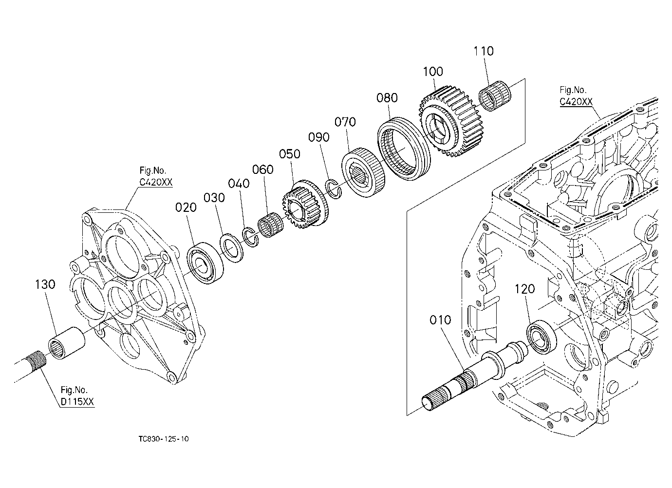 Range Gear Shaft