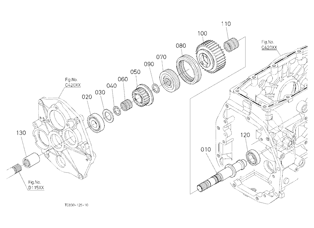 Range Gear Shaft